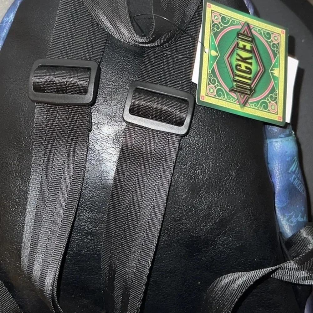 Bioworld Wicked Ombré Mini Backpack - Blue and Black